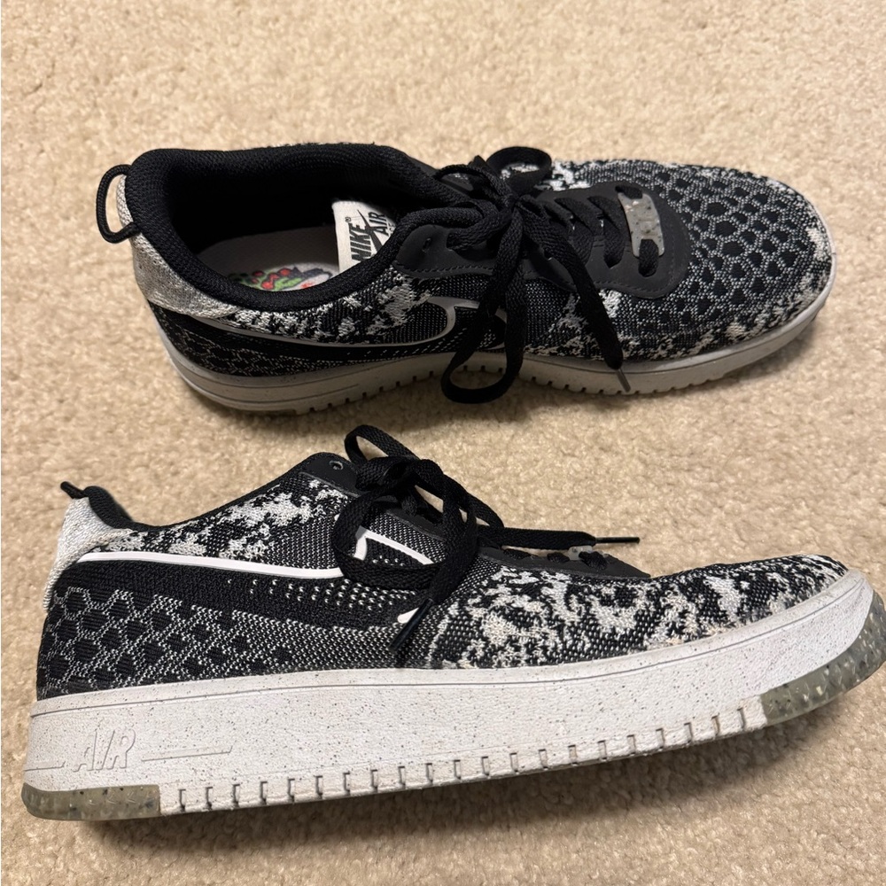 Nike Air Force 1 crater Oreo colorway